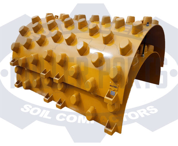 Padfoot roller shell sections
