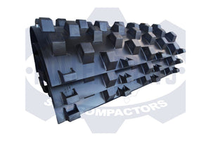 Padfoot roller shell sections